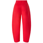 Pantaloni barrel in cotone 107909 A3PYR23 PINKO 