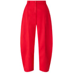 Pantaloni barrel in cotone 107909 A3PYR23 PINKO 