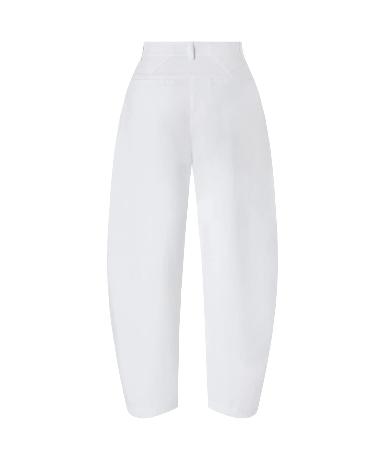 Pantaloni barrel in cotone 107909 A3PYZ04 PINKO 