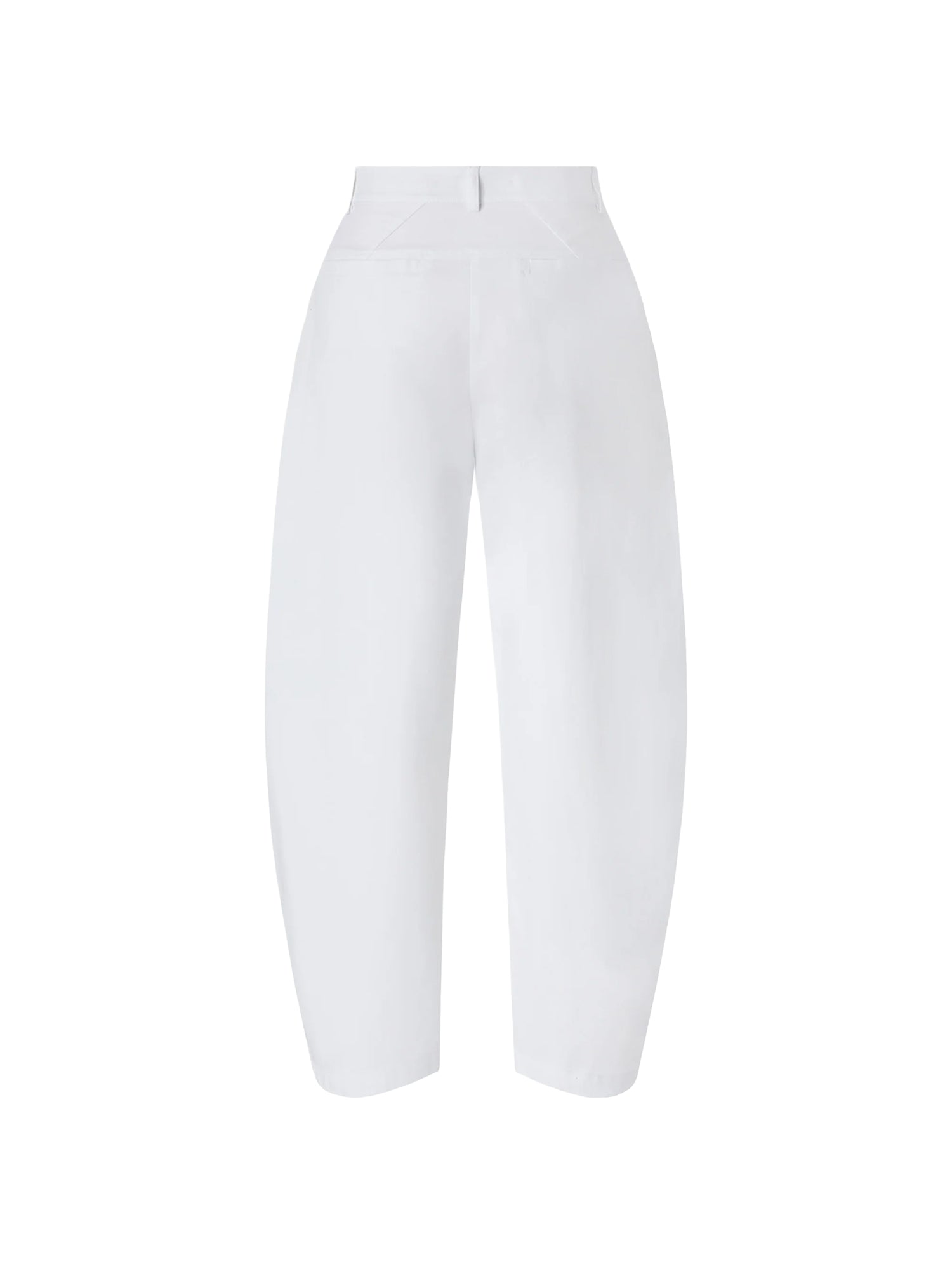 Pantaloni barrel in cotone 107909 A3PYZ04 PINKO 