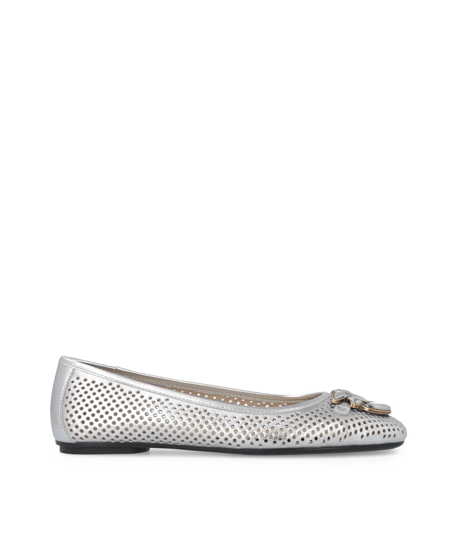 Ballerine traforate in nappa laminata SD0457 P049ZZF PINKO 