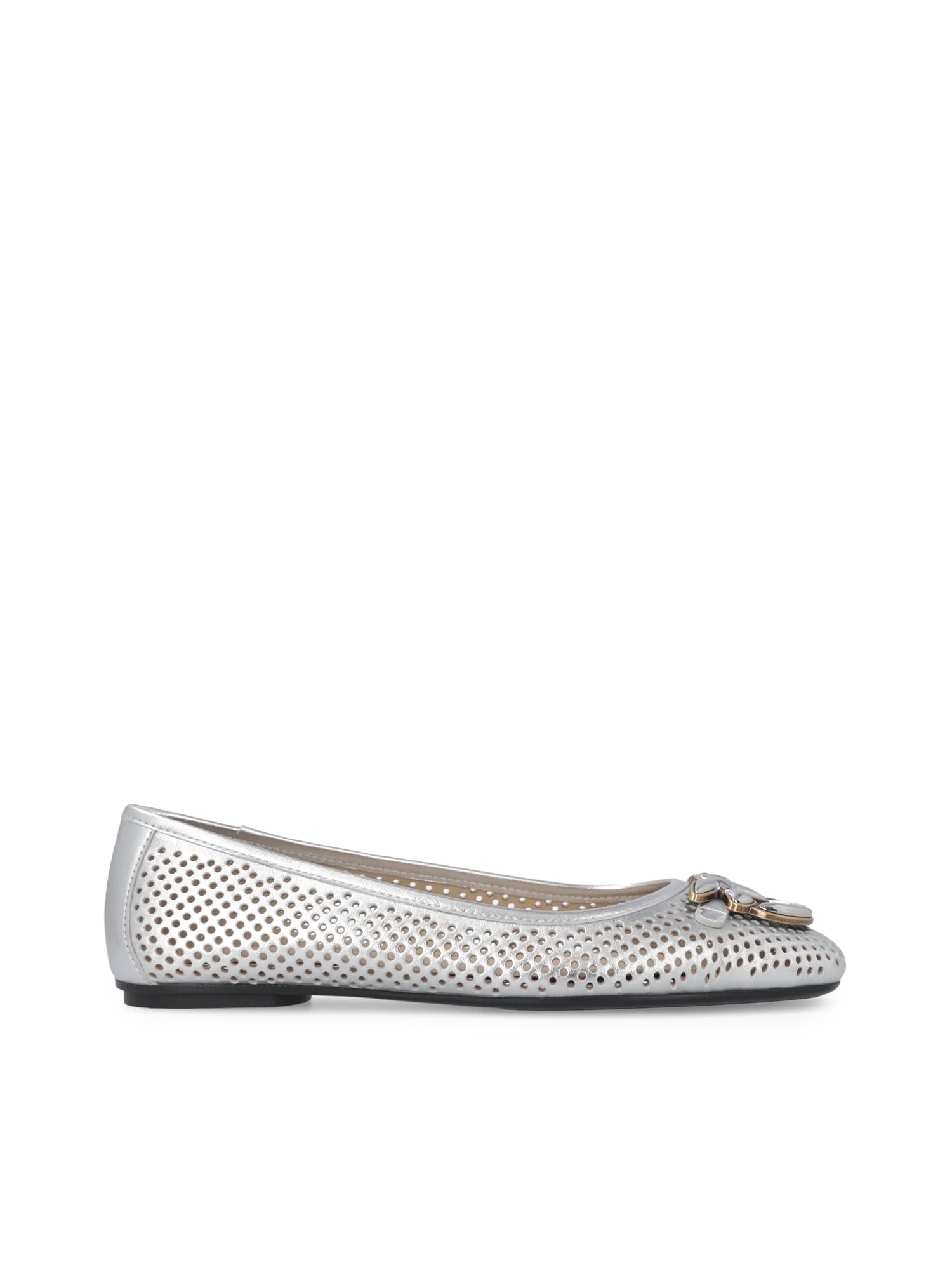 Ballerine traforate in nappa laminata SD0457 P049ZZF PINKO 