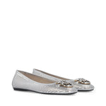 Ballerine traforate in nappa laminata SD0457 P049ZZF PINKO 