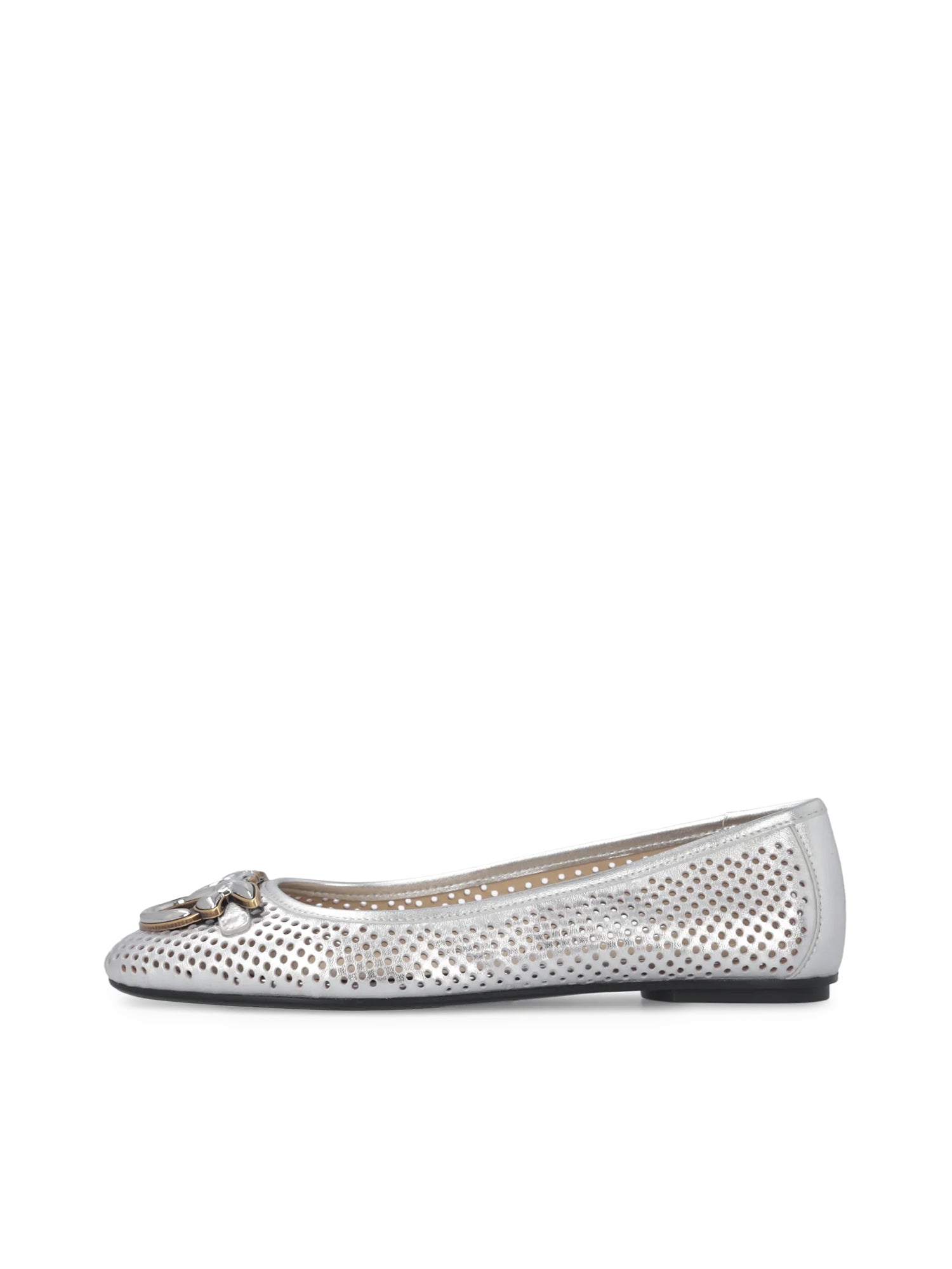Ballerine traforate in nappa laminata SD0457 P049ZZF PINKO 