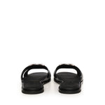 Slipper in pelle con logo SD0463 P001Z99 PINKO 