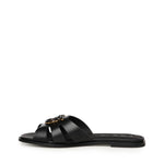 Slipper in pelle con logo SD0463 P001Z99 PINKO 