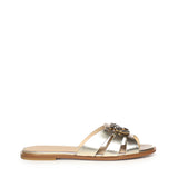 Slipper in pelle con logo SD0463 P049Z22 PINKO 