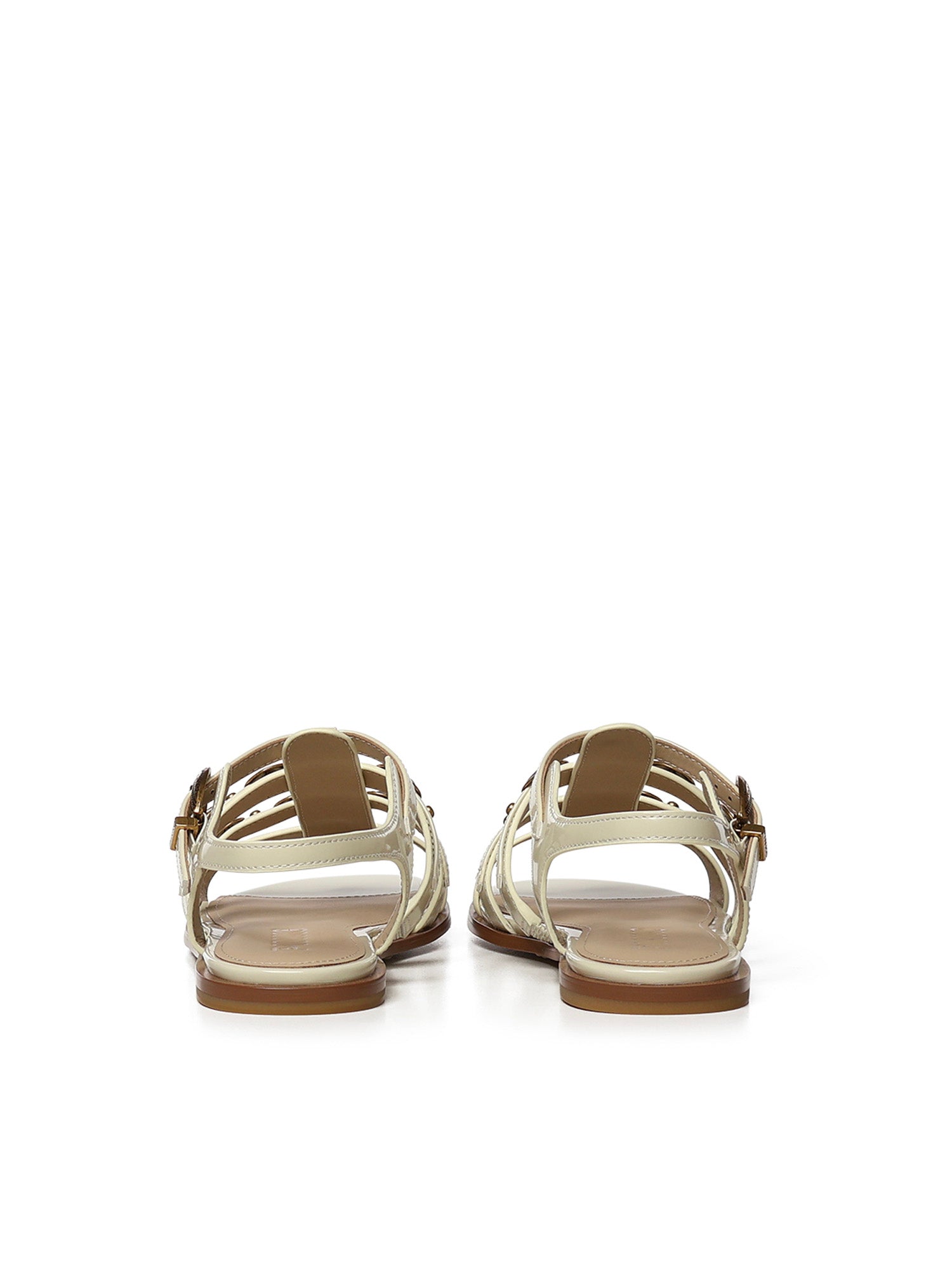 Sandali bassi con cinturini e borchie SD0469 E037DY7 PINKO 