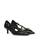 Décolleté con cinturini e borchie gioiello SD0485 E037Z99 PINKO 