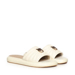 Slipper in nappa con logo SD0525 P003Z12 PINKO 