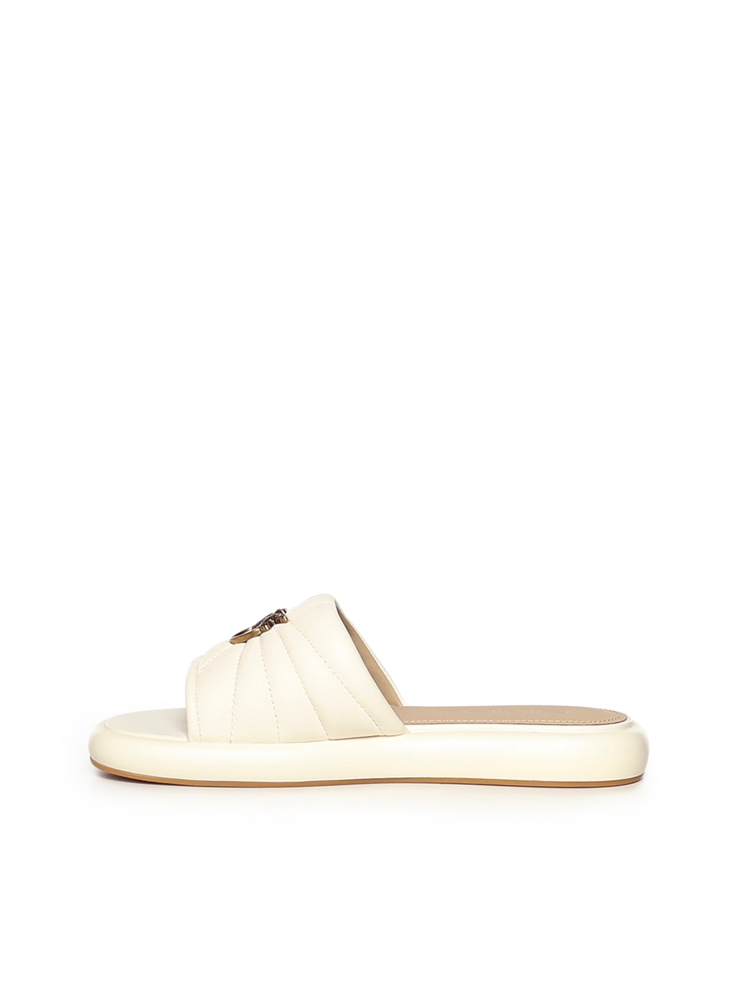 Slipper in nappa con logo SD0525 P003Z12 PINKO 