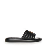 Slipper in nappa con logo SD0525 P003Z99 PINKO 