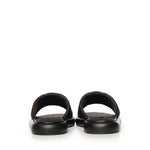 Slipper in nappa con logo SD0525 P003Z99 PINKO 