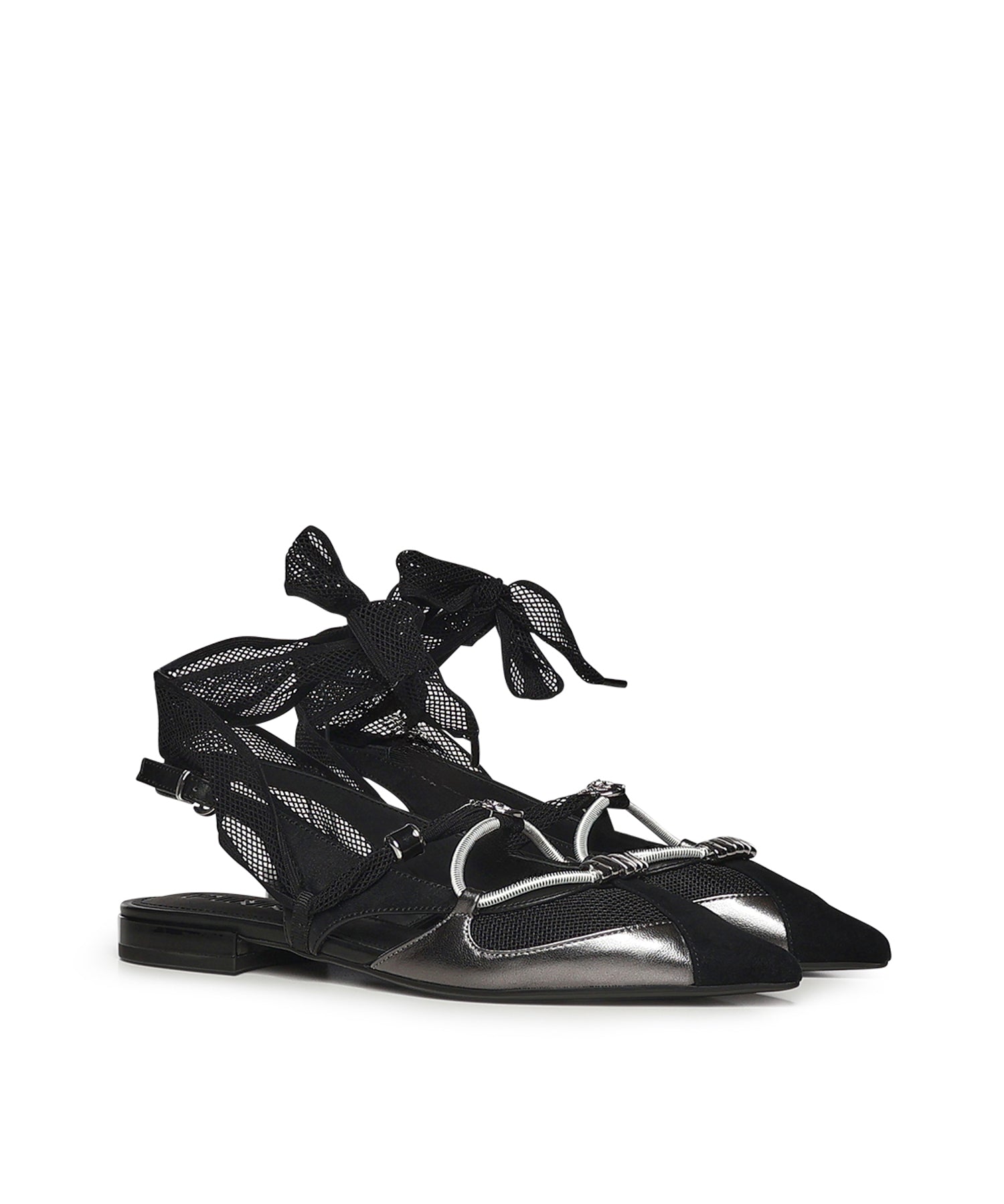 Ballerine slingback con lacci SD0547 9003Z99 PINKO 