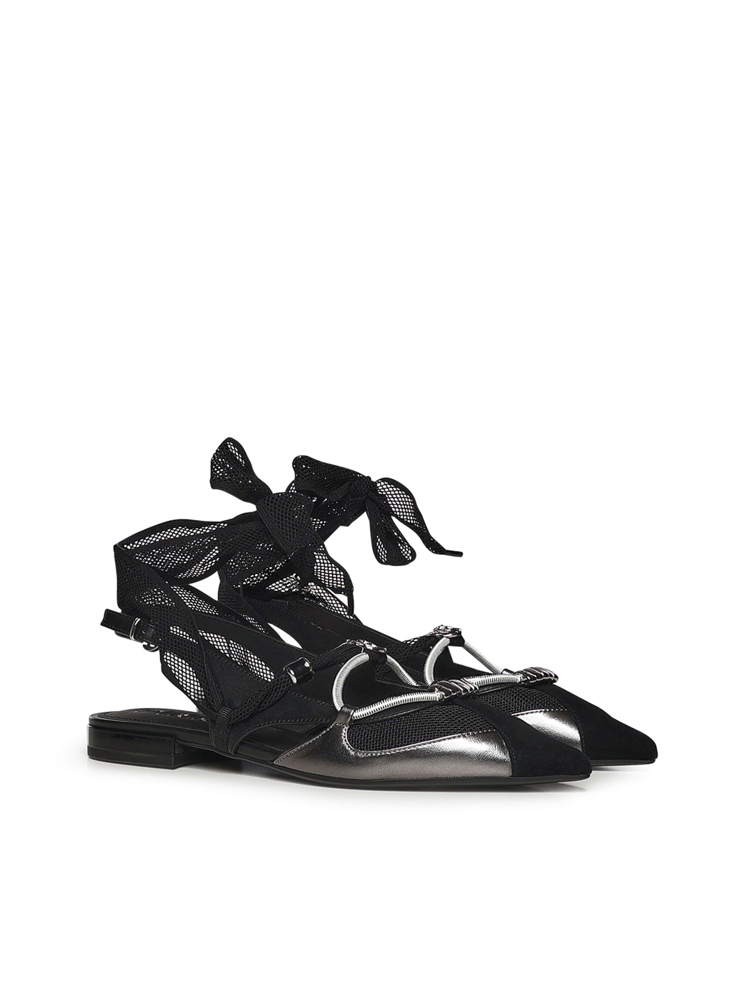 Ballerine slingback con lacci SD0547 9003Z99 PINKO 