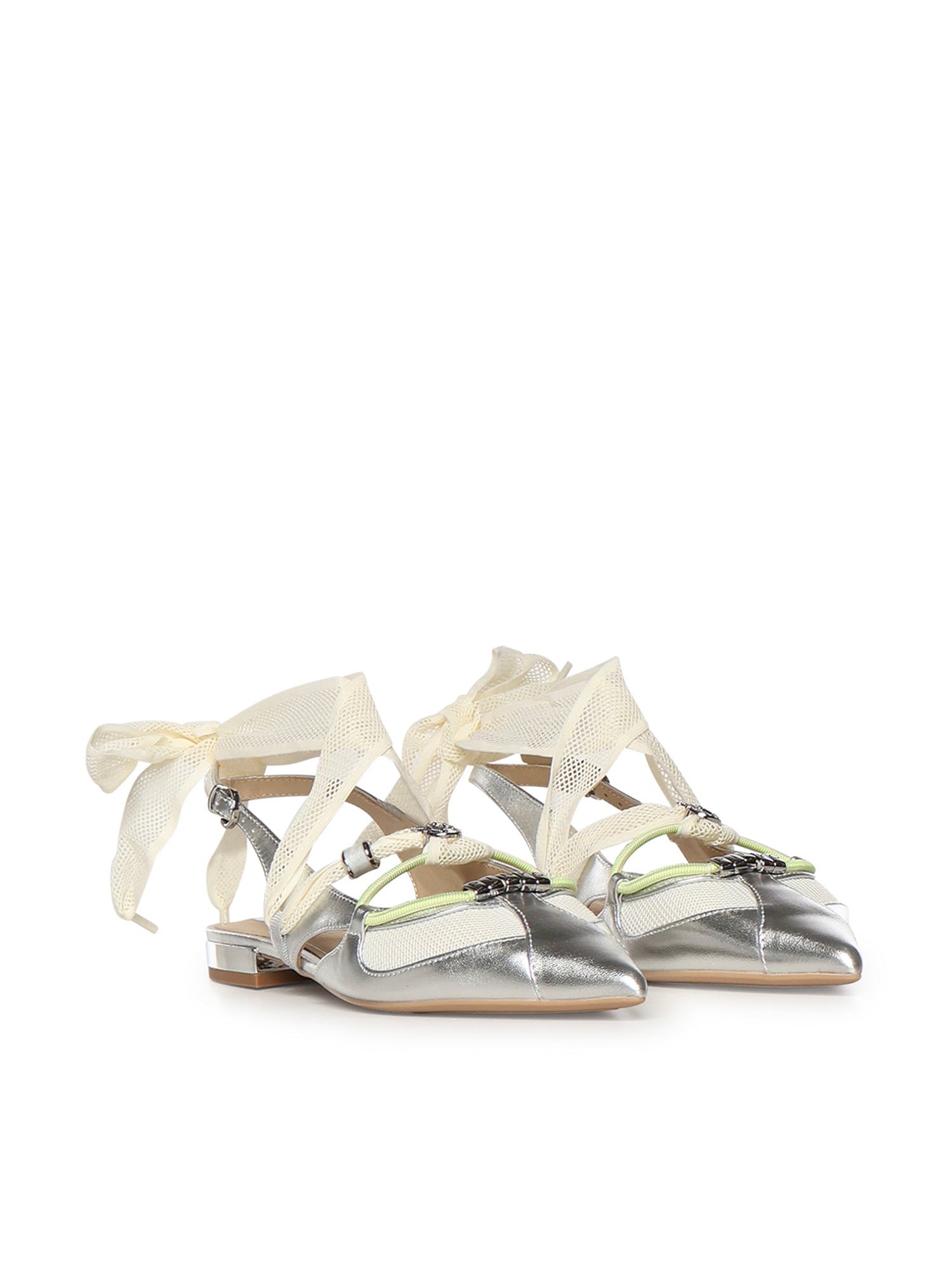 Ballerine slingback con lacci SD0547 P049ZZF PINKO 