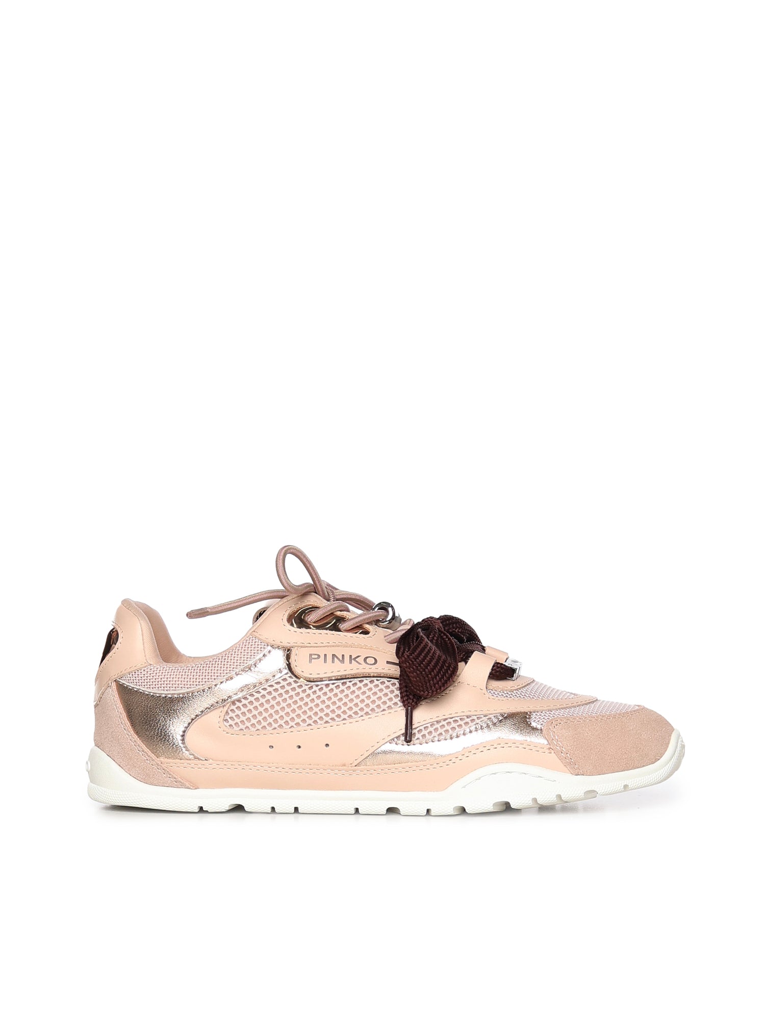 Sneakers con lacci doppi e applicazioni gioiello SS0185 P020P26 PINKO 