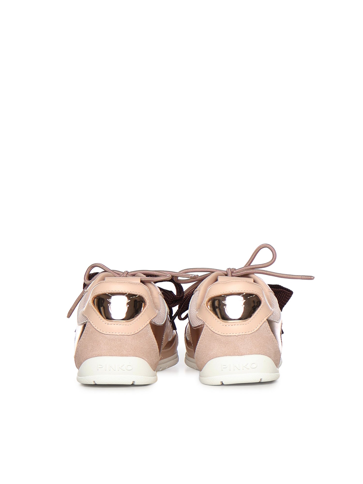 Sneakers con lacci doppi e applicazioni gioiello SS0185 P020P26 PINKO 