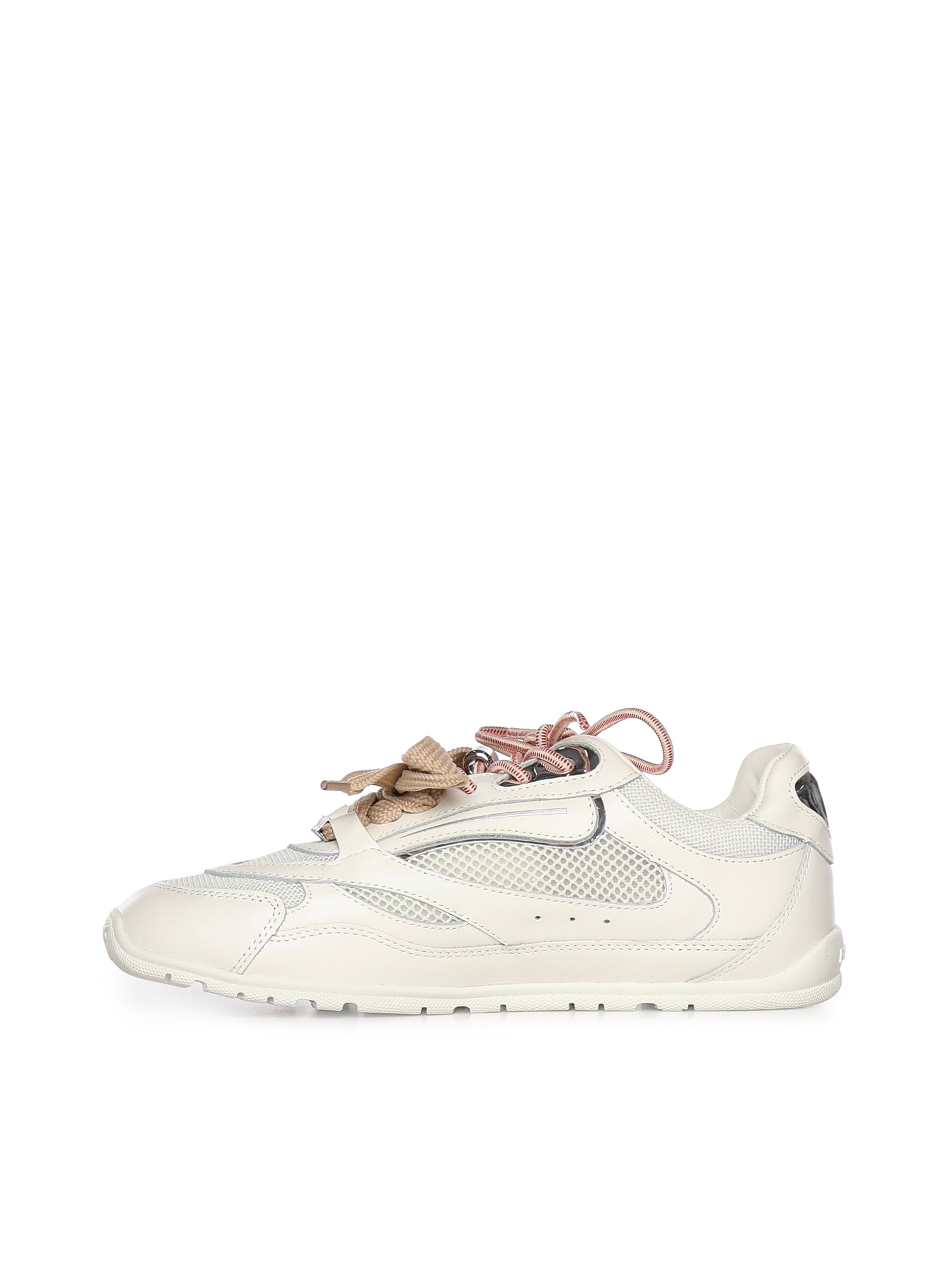 Sneakers con lacci doppi, cristallo e charm SS0185 P132Z1B PINKO 