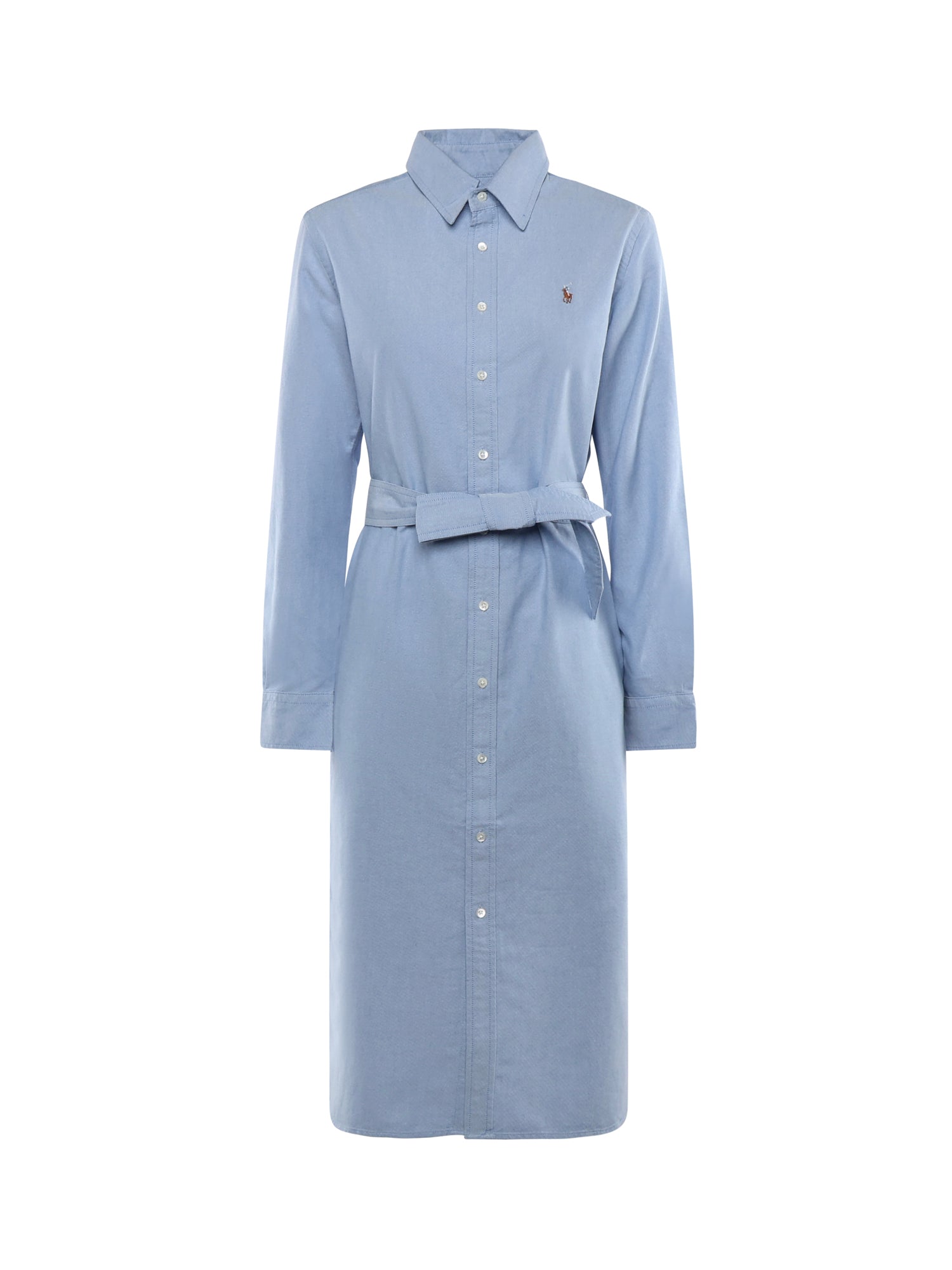 Abito chemisier in cotone 211928804 002 POLO RALPH LAUREN 