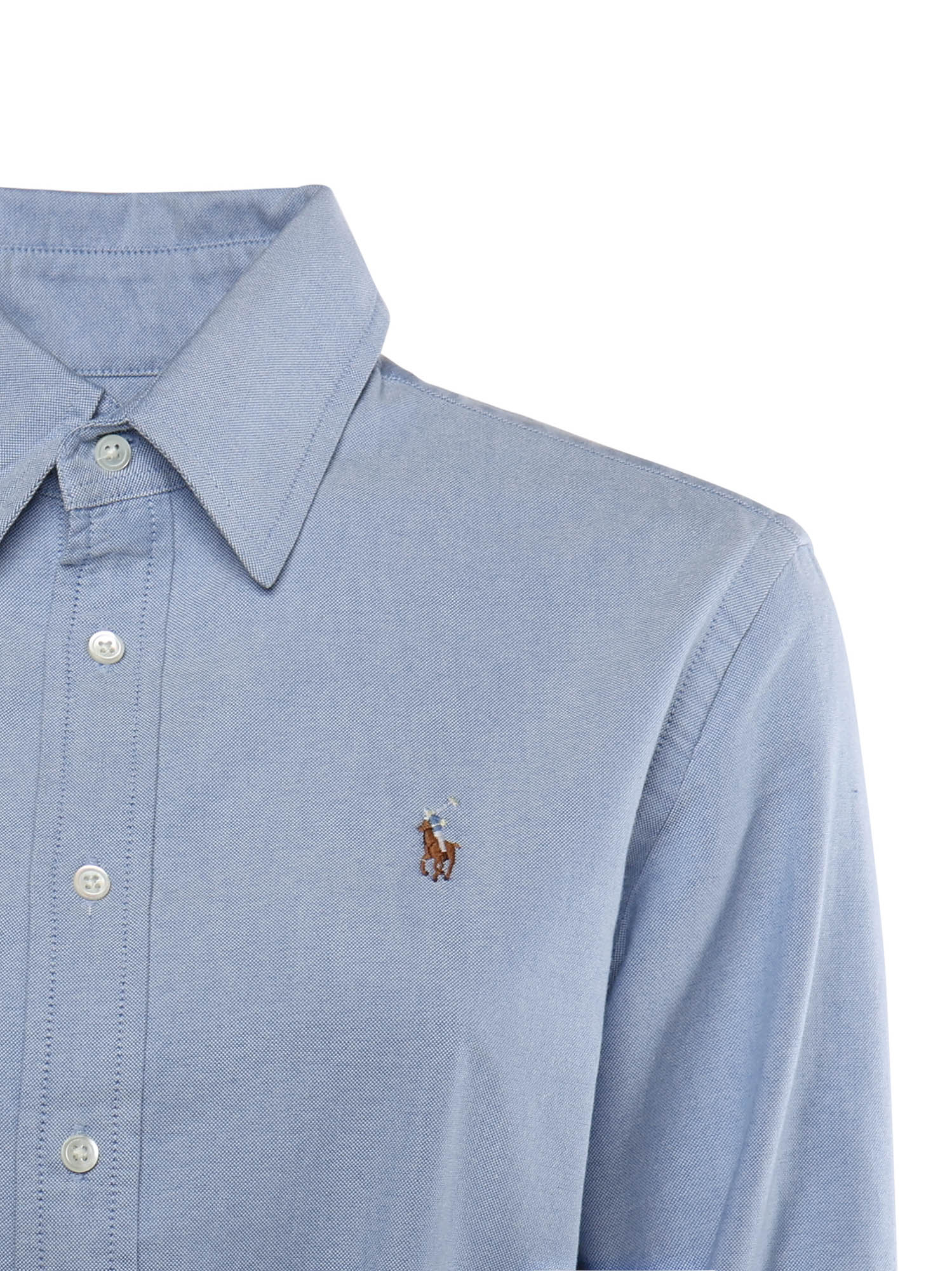Abito chemisier in cotone 211928804 002 POLO RALPH LAUREN 