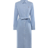 Abito chemisier in cotone 211928804 002 POLO RALPH LAUREN 