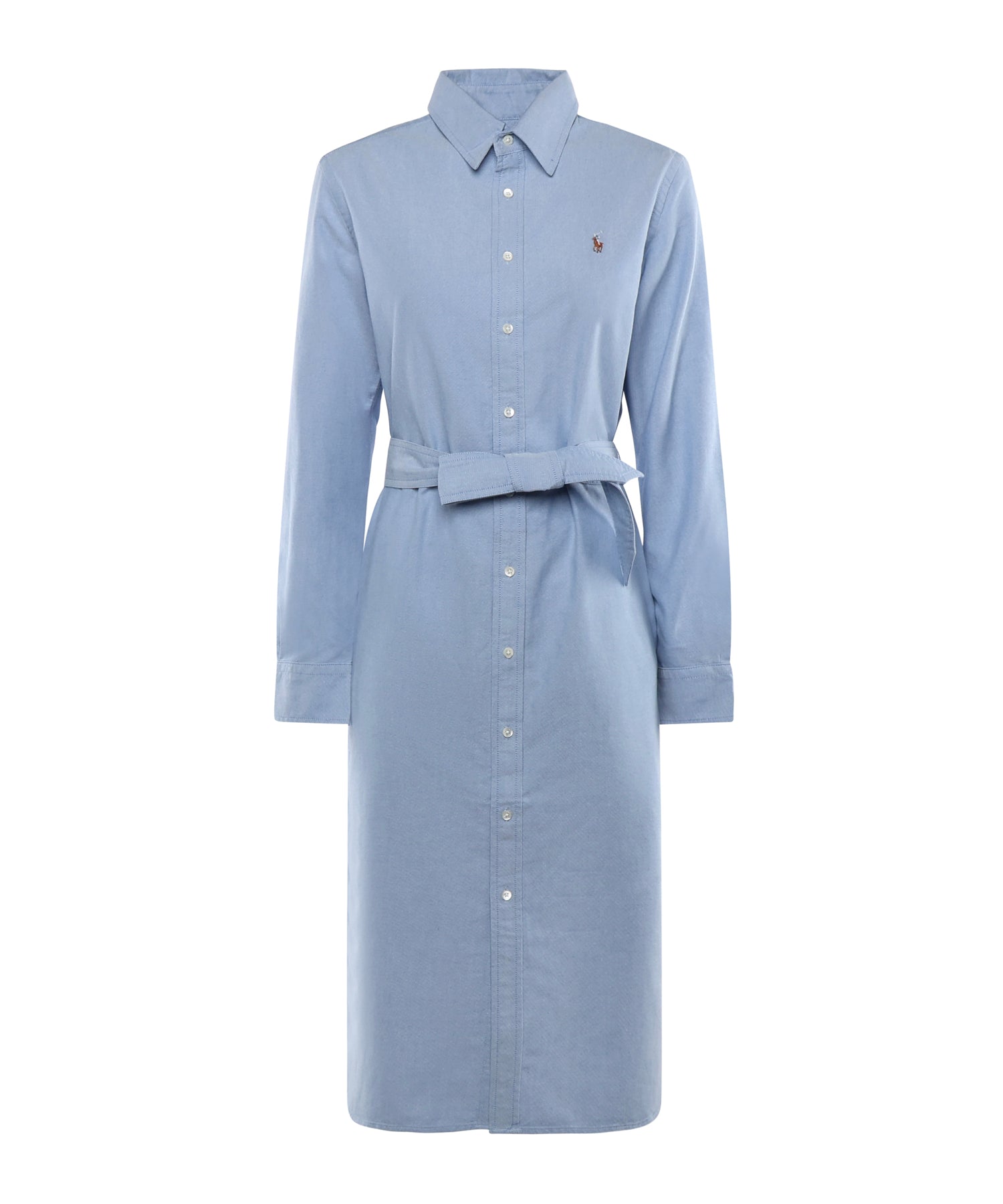 Abito chemisier in cotone 211928804 002 POLO RALPH LAUREN 