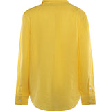 Camicia in lino con logo 211970730 502 POLO RALPH LAUREN 