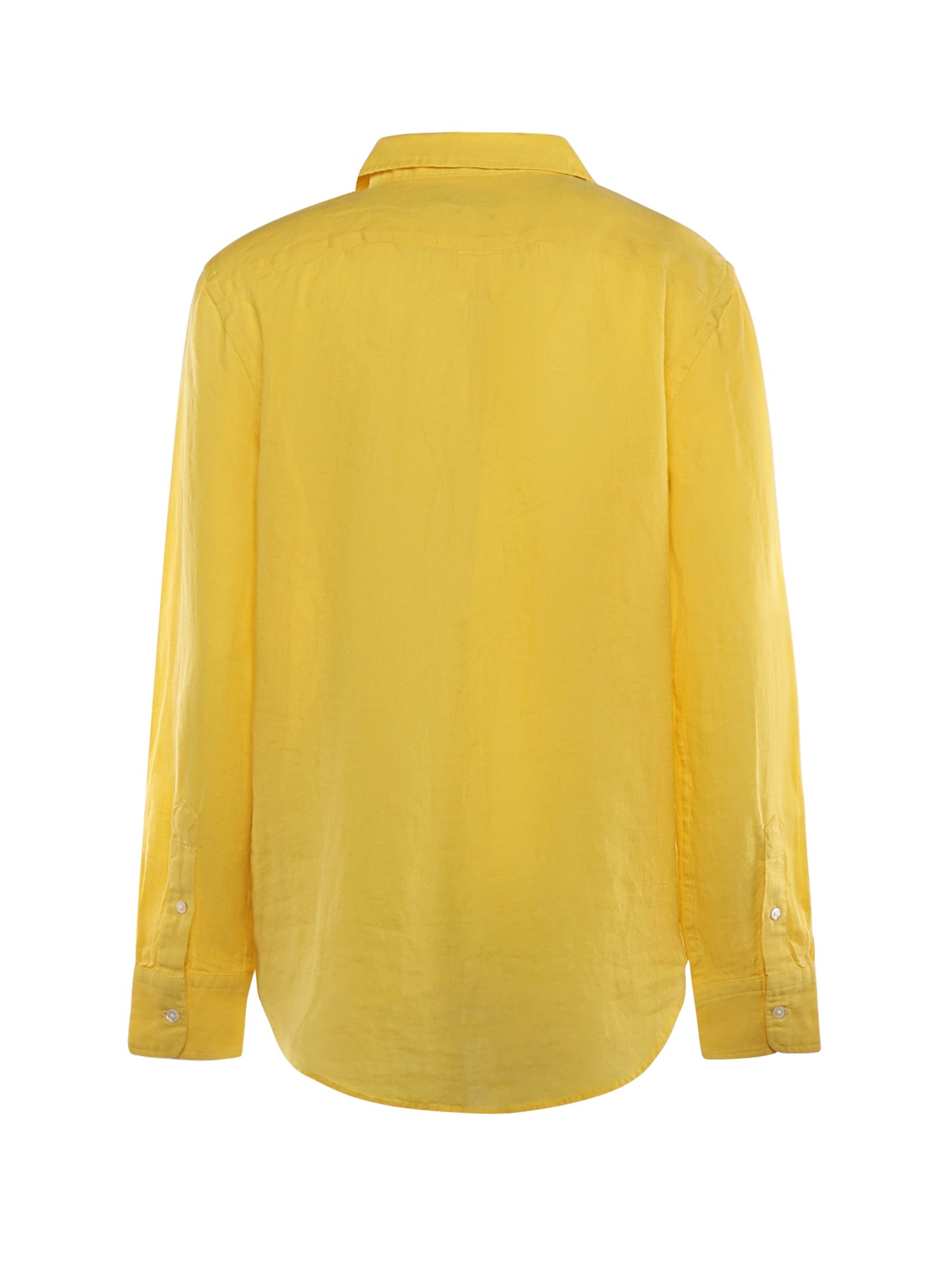 Camicia in lino con logo 211970730 502 POLO RALPH LAUREN 