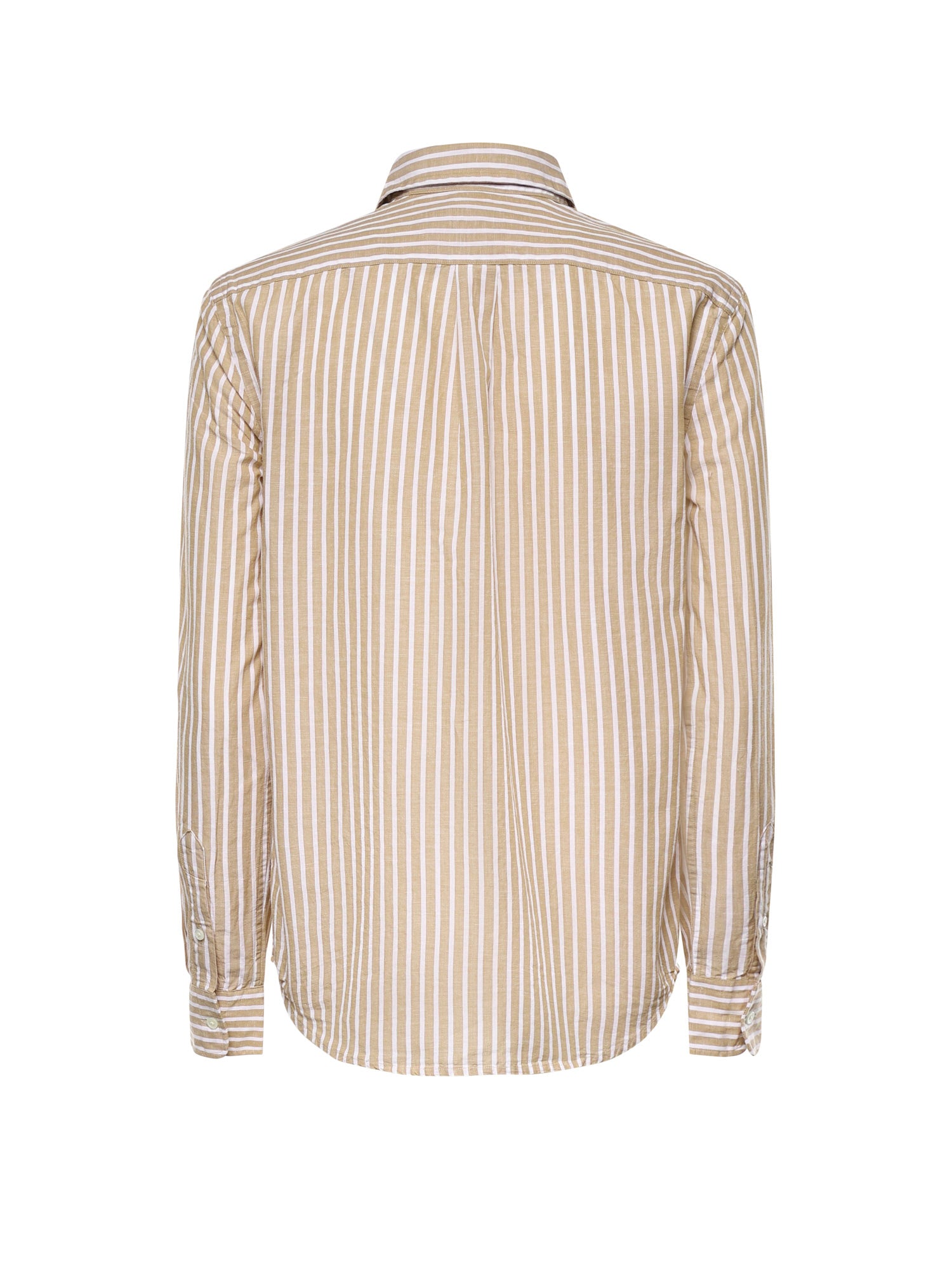 Camicia in cotone e lino con logo 211971514 501 POLO RALPH LAUREN 
