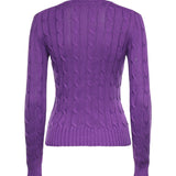 Maglia in cotone a trecce 211971869 503 POLO RALPH LAUREN 