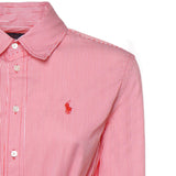 Abito chemisier a righe con cintura 211A96362 003 POLO RALPH LAUREN 