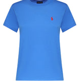 T-shirt in cotone con logo 211B14605 004 POLO RALPH LAUREN 