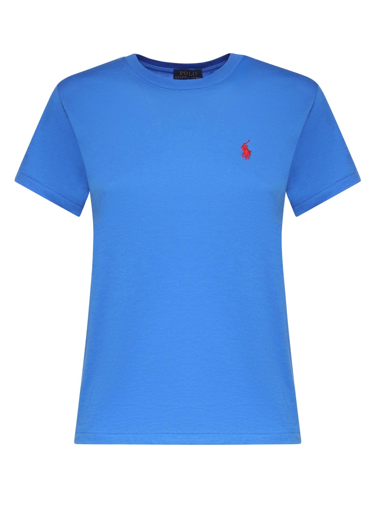 T-shirt in cotone con logo 211B14605 004 POLO RALPH LAUREN 
