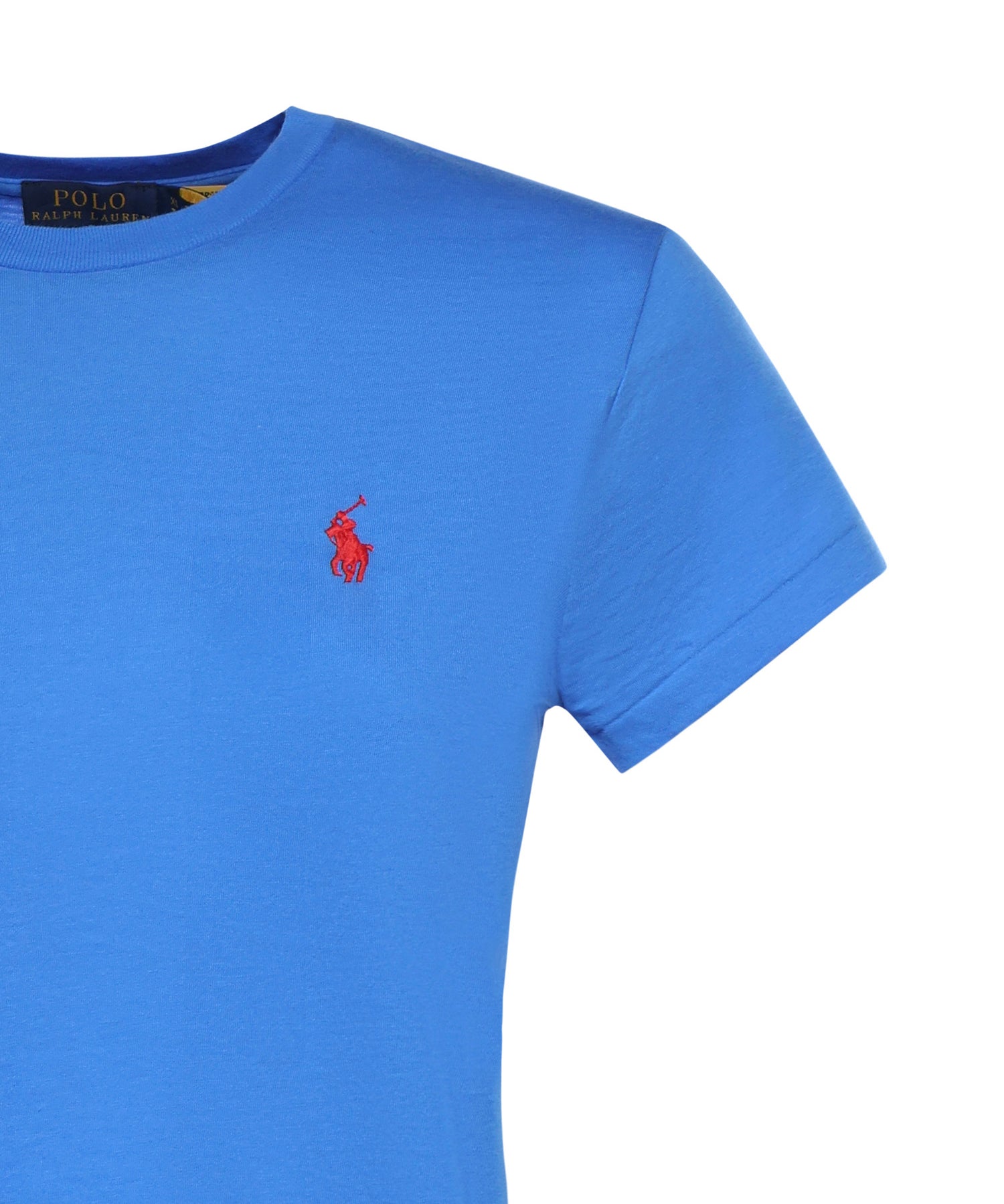 T-shirt in cotone con logo 211B14605 004 POLO RALPH LAUREN 