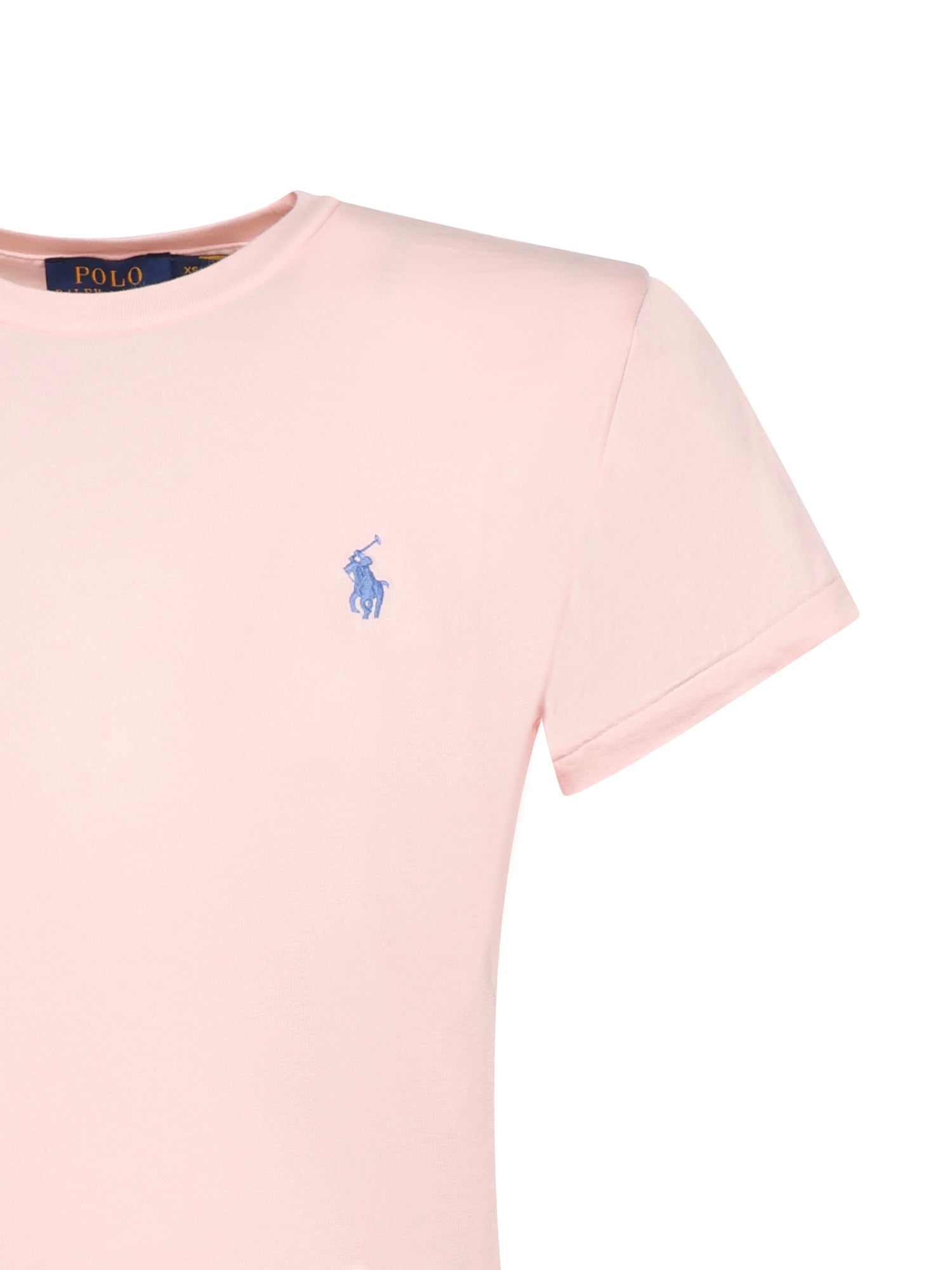 T-shirt in cotone con logo 211B14605 014 POLO RALPH LAUREN 