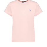 T-shirt in cotone con logo 211B14605 014 POLO RALPH LAUREN 