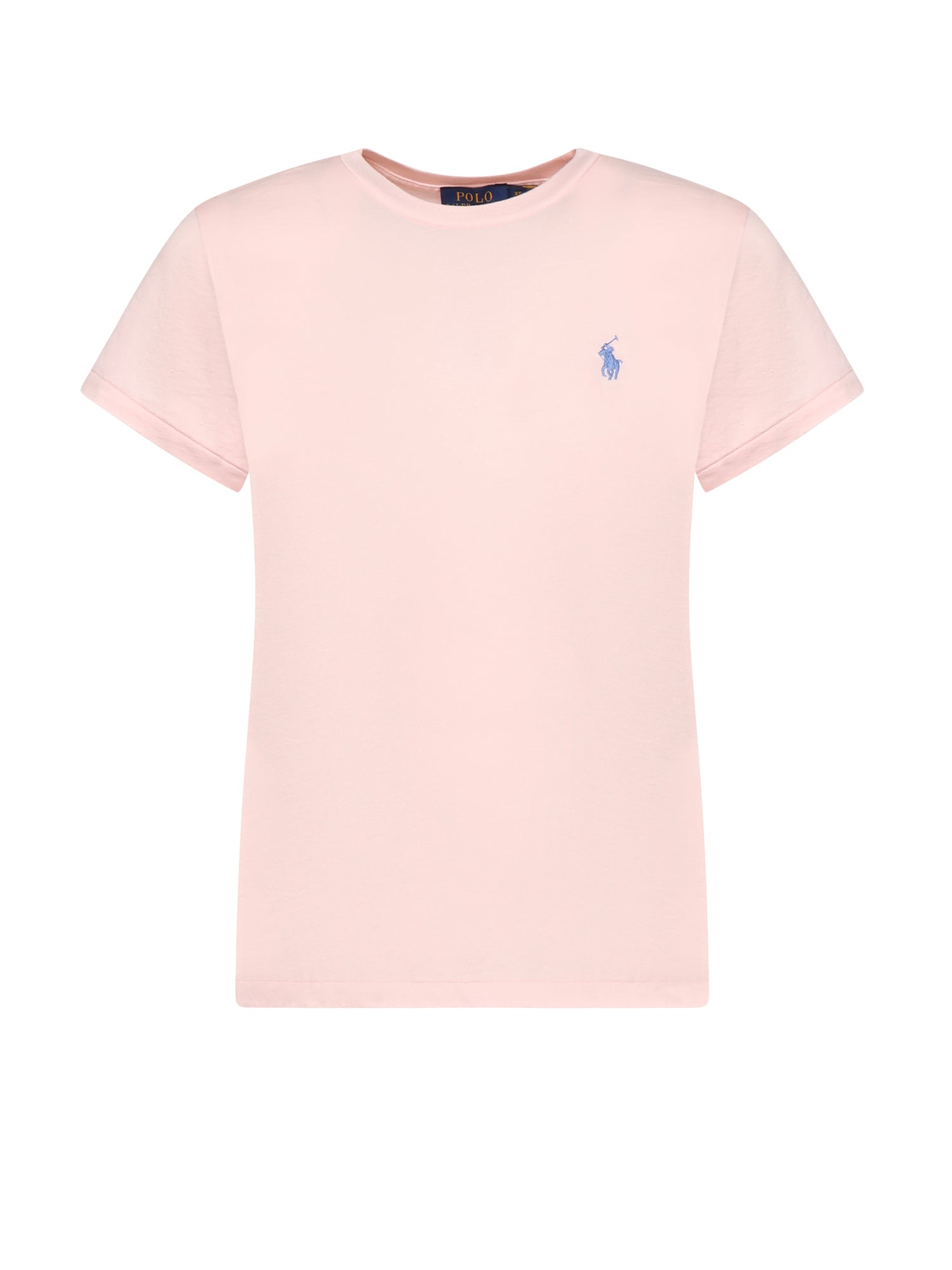 T-shirt in cotone con logo 211B14605 014 POLO RALPH LAUREN 