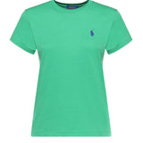 T-shirt in cotone con logo 211B14605 016 POLO RALPH LAUREN 