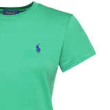 T-shirt in cotone con logo 211B14605 016 POLO RALPH LAUREN 