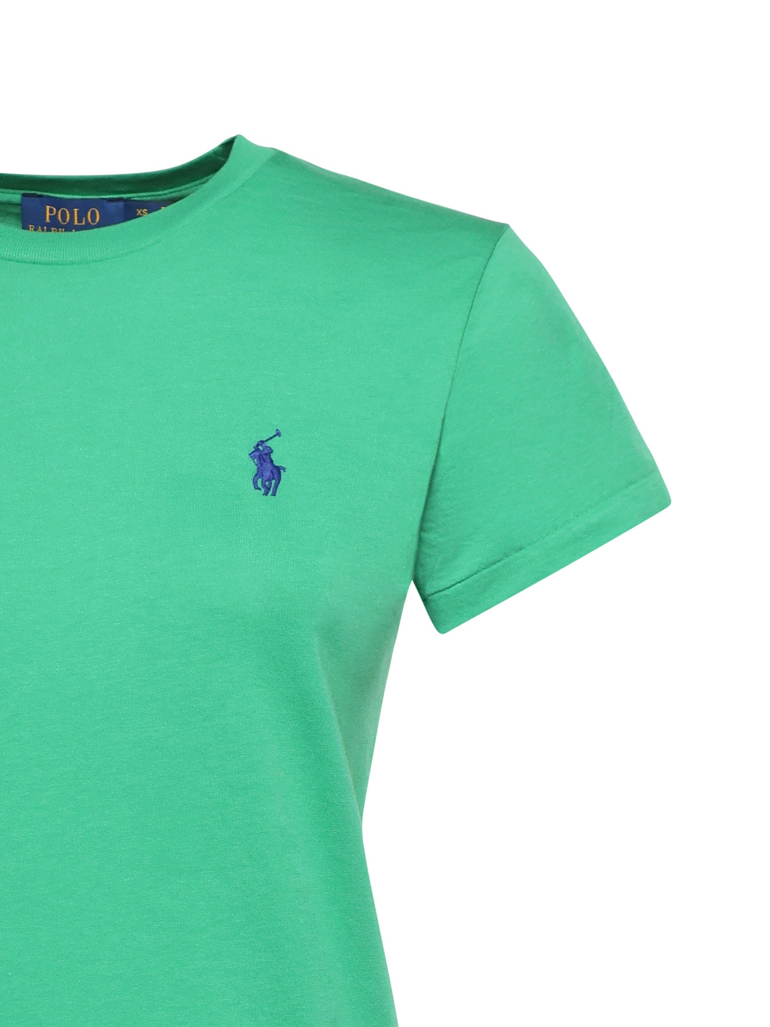 T-shirt in cotone con logo 211B14605 016 POLO RALPH LAUREN 