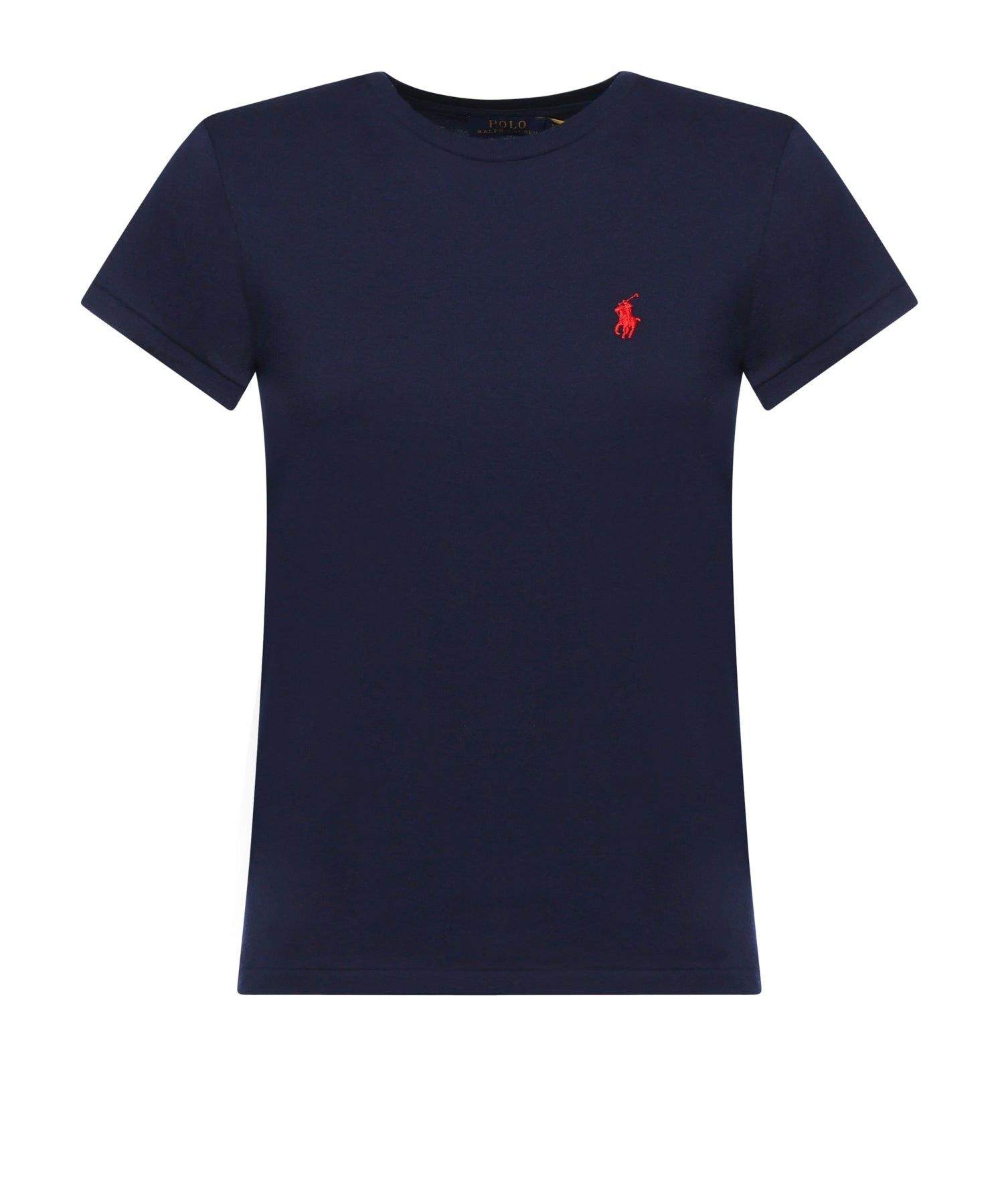 T-shirt in cotone con logo 211B14605 031 POLO RALPH LAUREN 