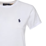 T-shirt in cotone con logo 211B14605 032 POLO RALPH LAUREN 