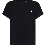 T-shirt in cotone con logo 211B14605 033 POLO RALPH LAUREN 