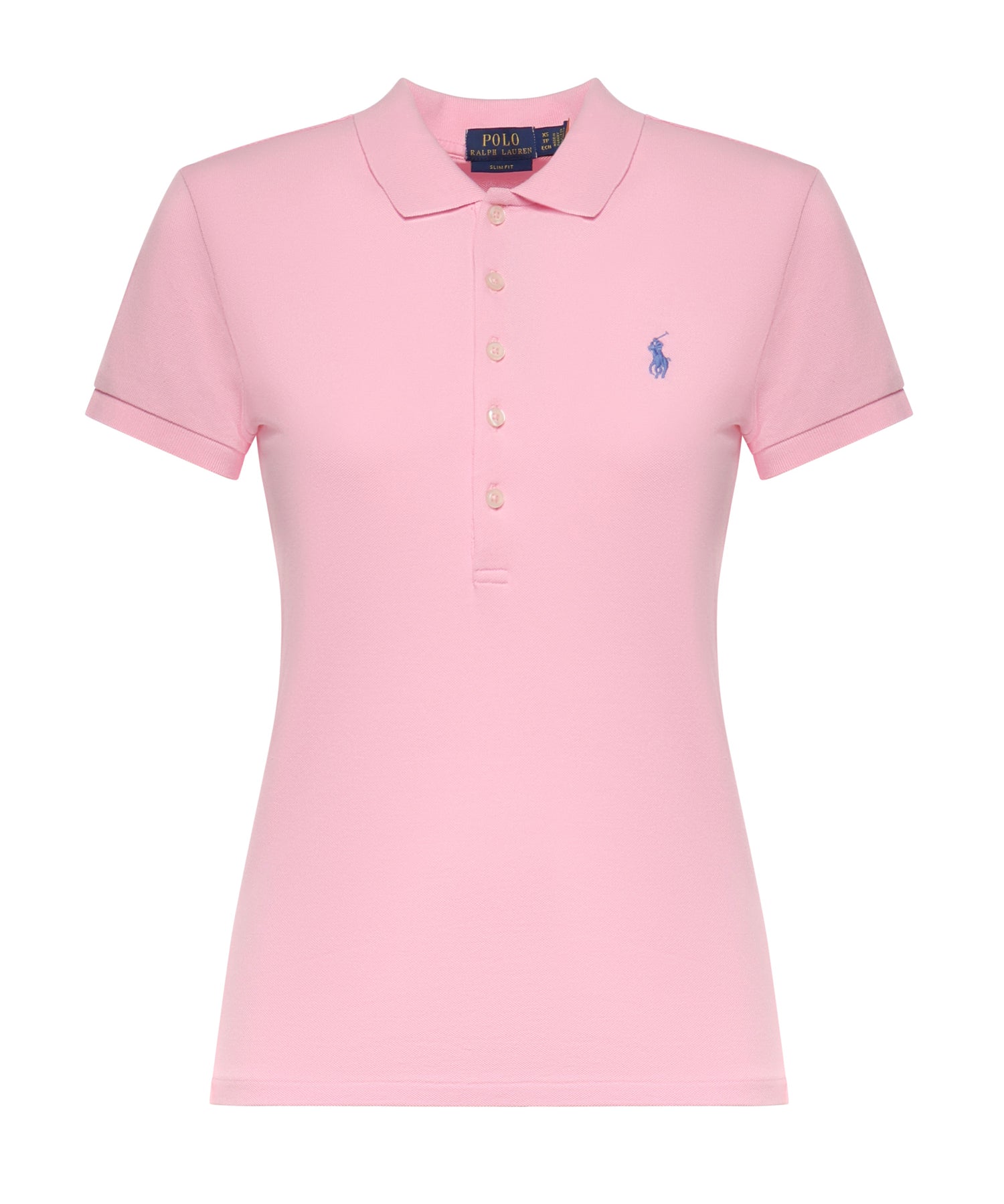 Polo in cotone con logo 211B18200 010 POLO RALPH LAUREN 