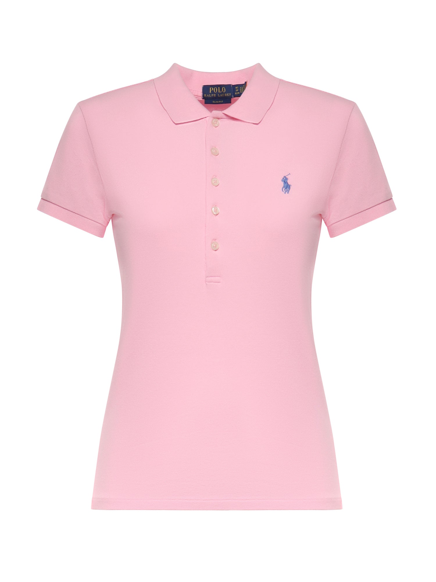 Polo in cotone con logo 211B18200 010 POLO RALPH LAUREN 