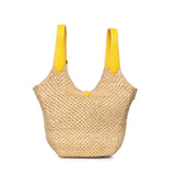 Borsa tote Polo Play in rafia e pelle 428978557 001 POLO RALPH LAUREN 