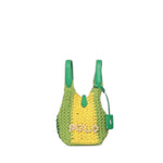 Borsa tote Polo Play piccola all'uncinetto 428P01444 002 POLO RALPH LAUREN 