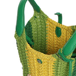 Borsa tote Polo Play piccola all'uncinetto 428P01444 002 POLO RALPH LAUREN 