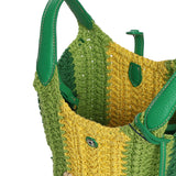 Borsa tote Polo Play piccola all'uncinetto 428P01444 002 POLO RALPH LAUREN 